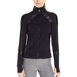 NEW Trina Turk Shine On Track Jacket size XS Black SAME DAY SHIPPING